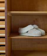 ORIGINAL WINTER FUR MULES - SAND