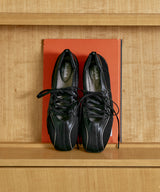 [NODE] BLISS LACEUP SNEAKERS - BLACK
