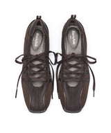 [NODE]BLISS LACEUP SNEAKERS - CHOCO