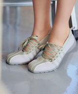 [NODE]BLISS LACEUP SENAEKRS - SAGE GREEN