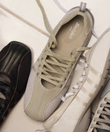 [NODE]BLISS LACEUP SENAEKRS - SAGE GREEN