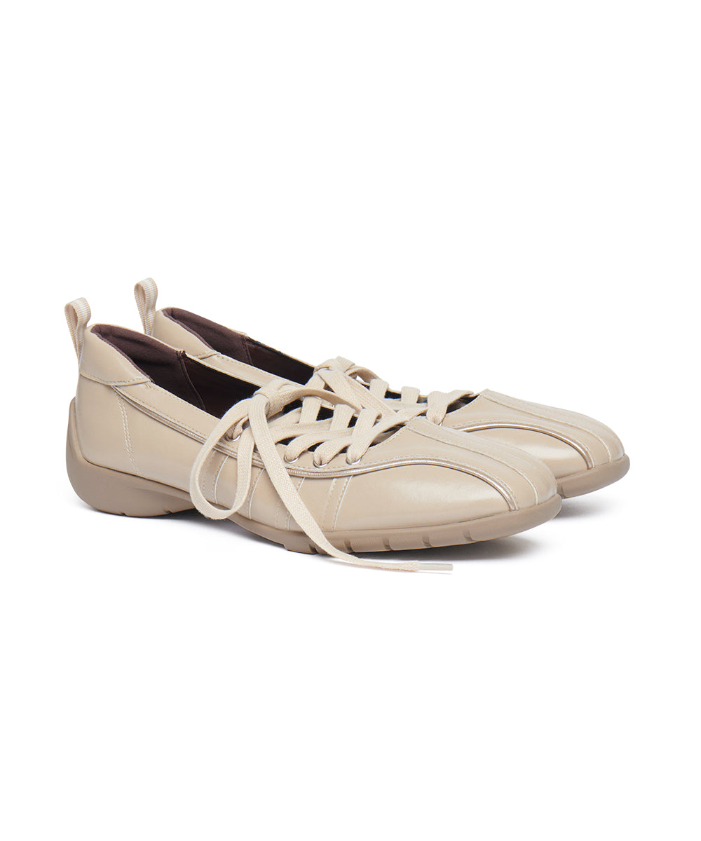 [ROCKFISH N] BLISS LACEUP SNEAKERS V2 - BEIGE UK3.5(230)