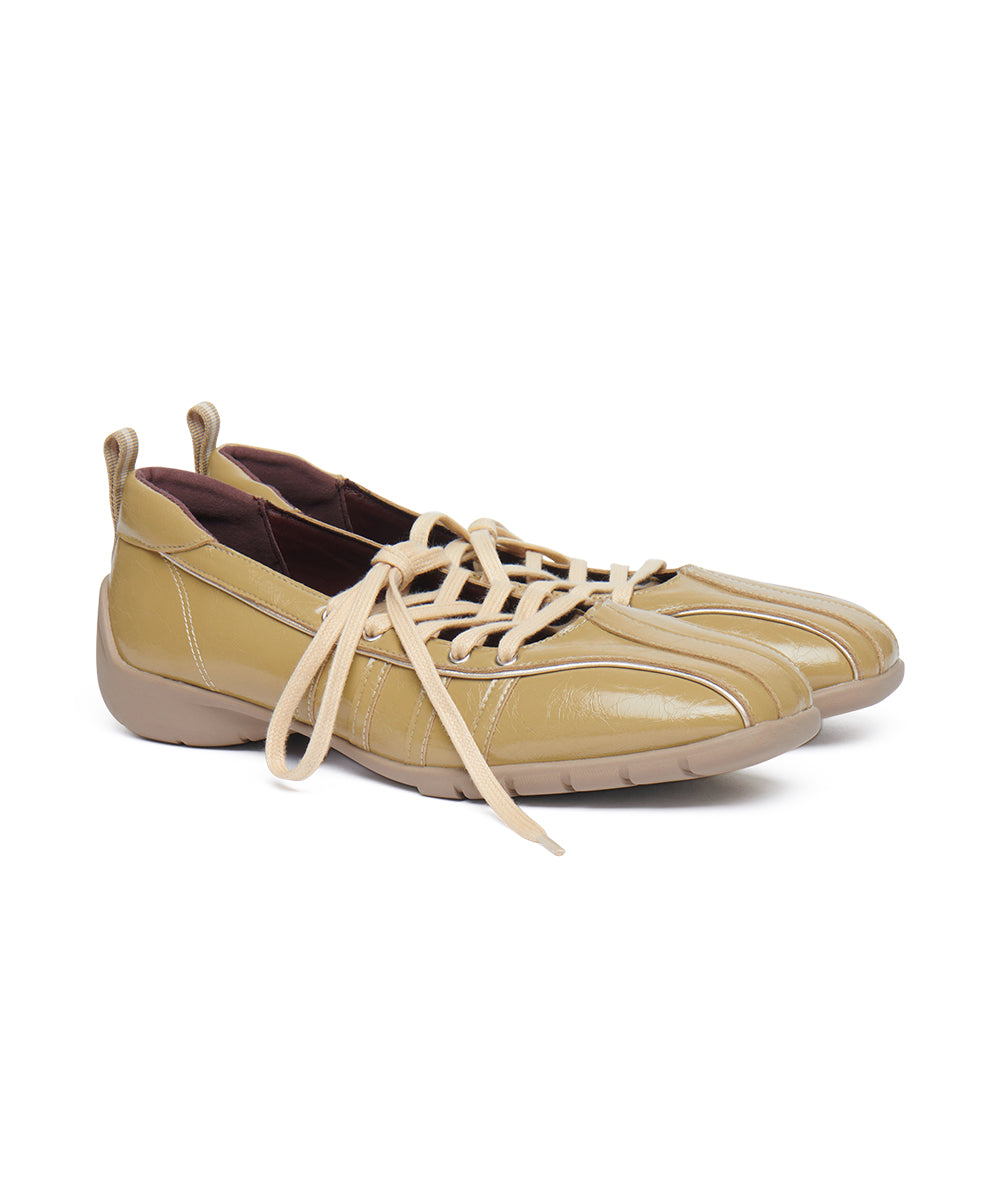 [ROCKFISH N] BLISS LACEUP SNEAKERS V2 - MUSTARD UK3.5(230)