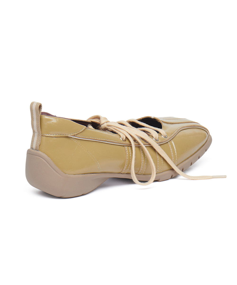 [ROCKFISH N] BLISS LACEUP SNEAKERS V2 - MUSTARD UK3.5(230)