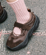 [NODE]BRYN VELCRO SENAKERS V2 - CHOCO