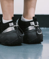 [NODE]BRYN VELCRO SENAKERS V2 - DARK SILVER