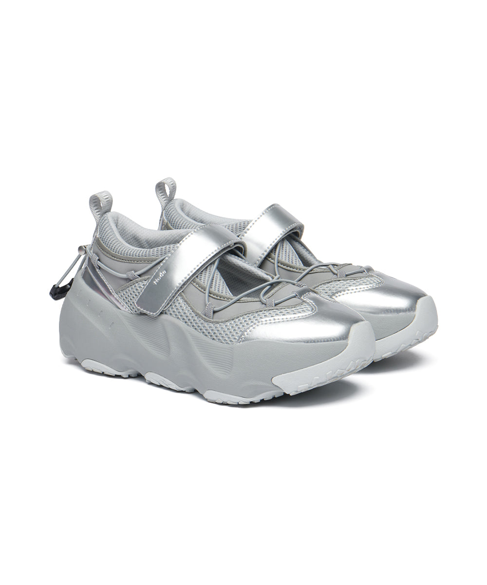 BRYN VELCRO SENAKERS V2 - SILVER UK3.5(230)