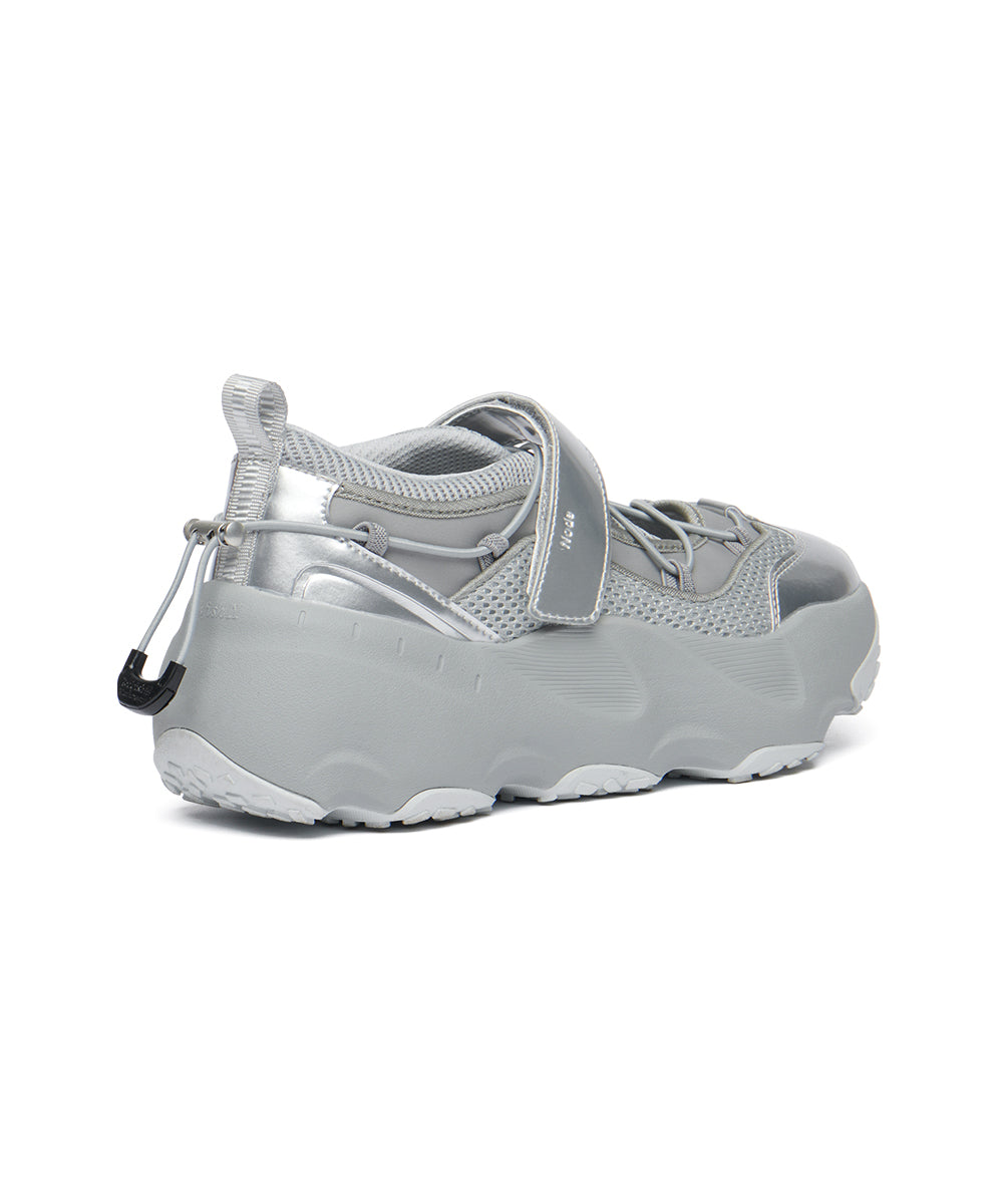 BRYN VELCRO SENAKERS V2 - SILVER UK3.5(230)