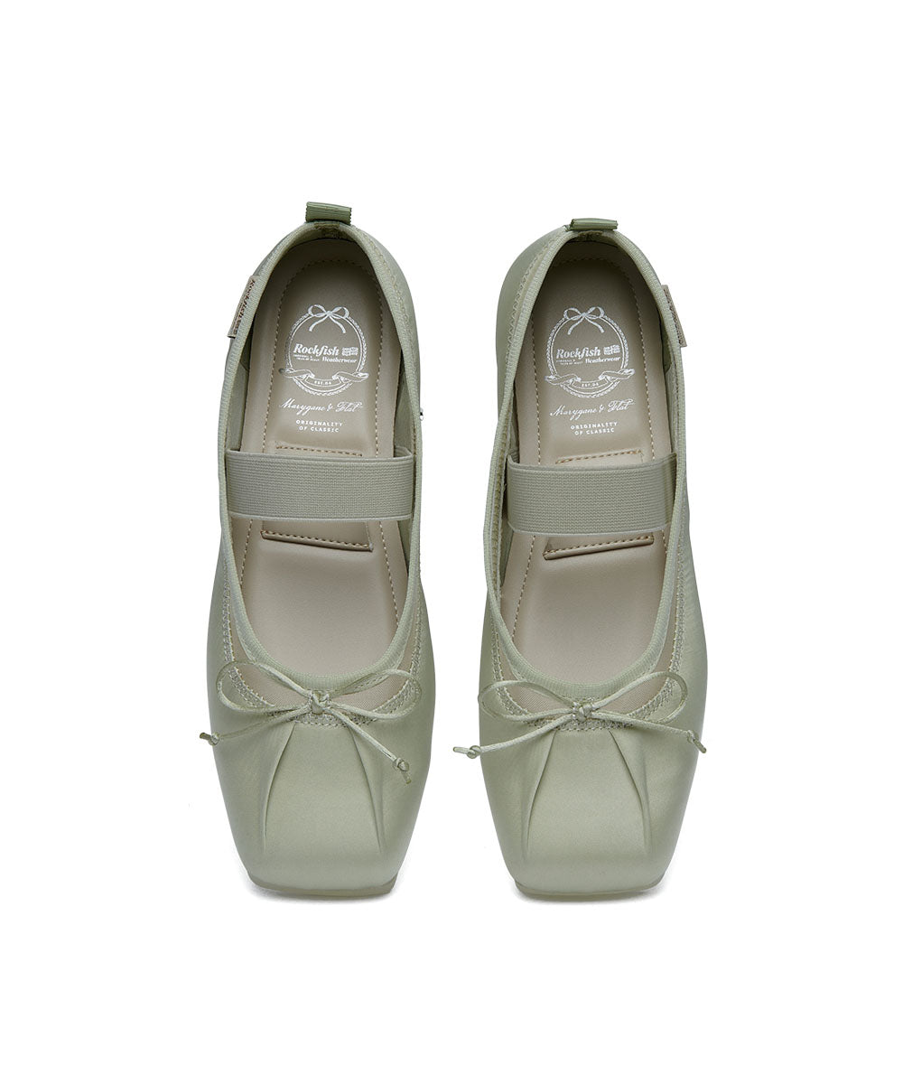TULE MARYJANE - SAGE GREEN UK3.5(230)
