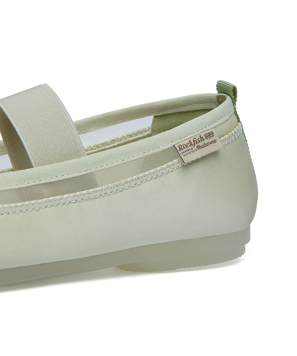 TULE MARYJANE - SAGE GREEN UK3.5(230)