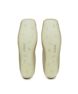 TOE CAP BALLET FLATS - BEIGE