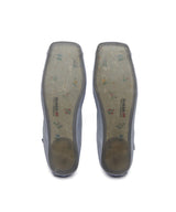 TOE CAP BALLET FLATS - BLUE