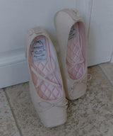 TOE CAP BALLET FLATS - PINK