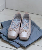 TOE CAP BALLET FLATS - PINK
