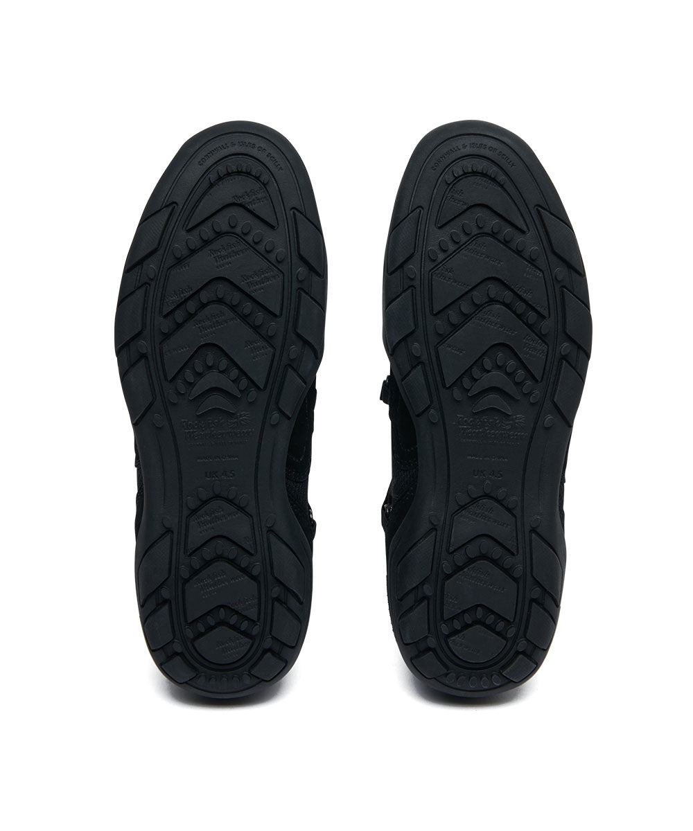 ZANE X-STRAP SNEAKERS - BLACK(BK) UK3.5(230)