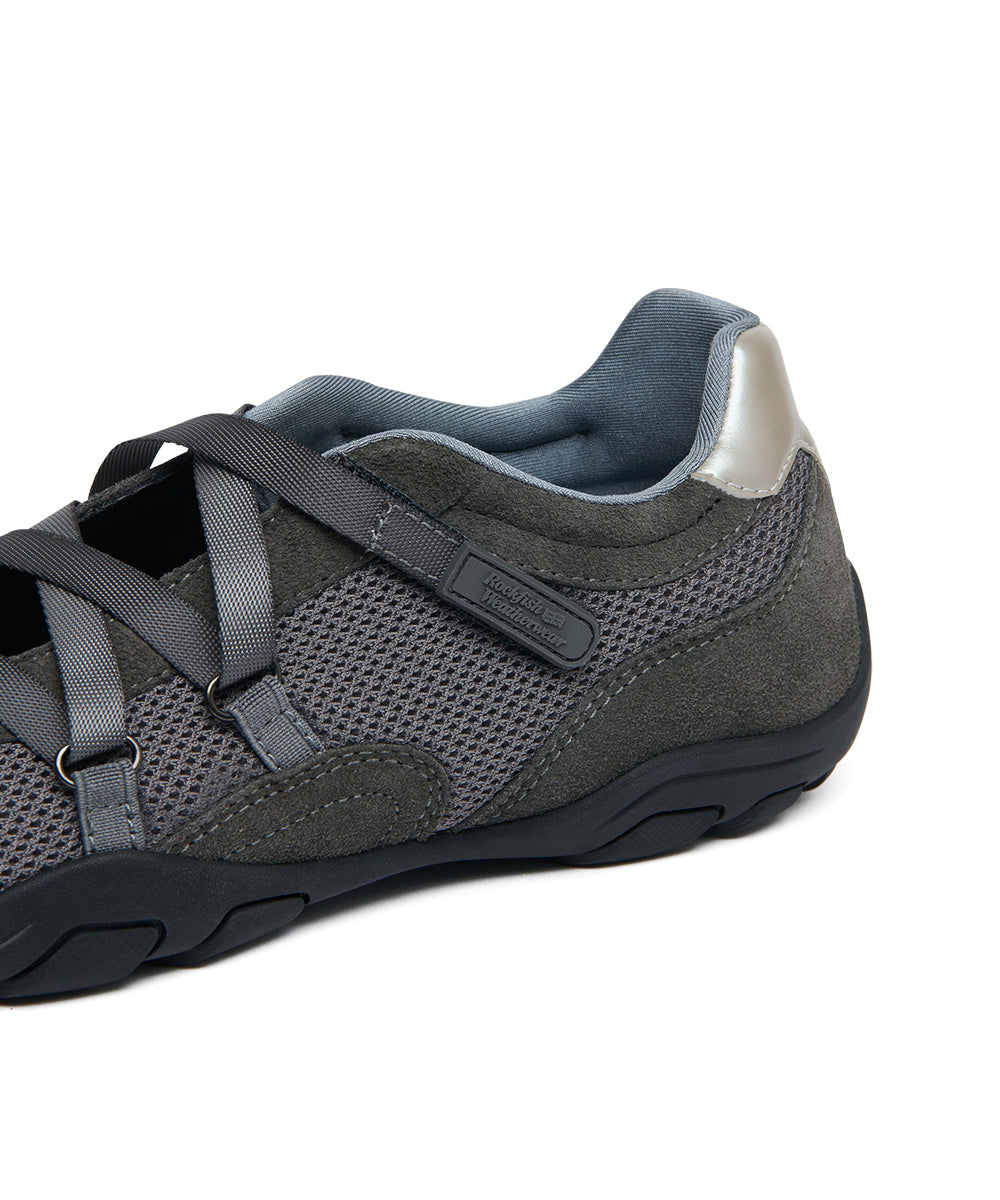 ZANE X-STRAP SNEAKERS - CHARCOAL(CC) UK3.5(230)