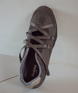 ZANE X-STRAP SNEAKERS - CHARCOAL(CC)