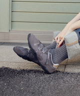 ZANE X-STRAP SNEAKERS - CHARCOAL(CC)
