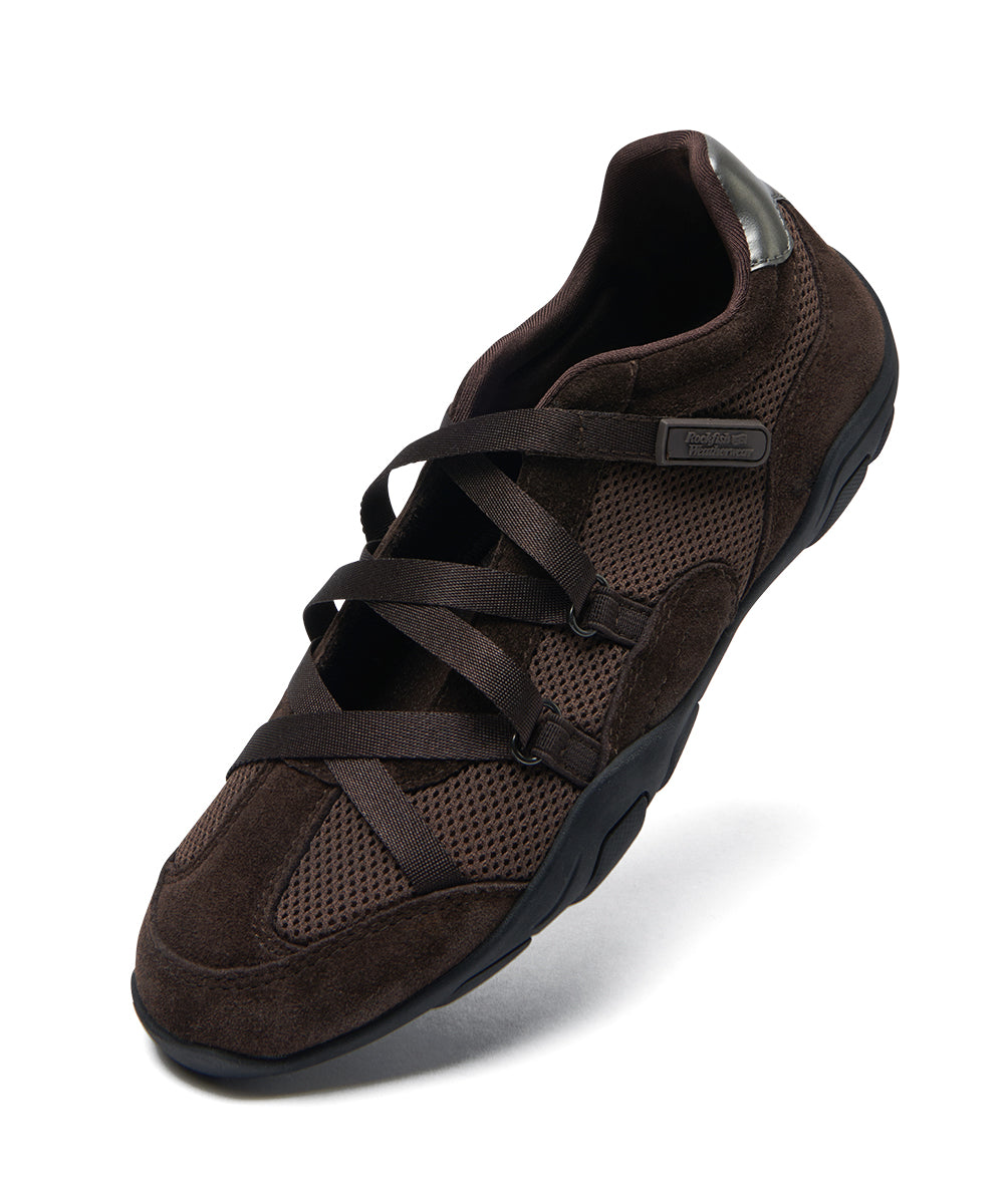 ZANE X-STRAP SNEAKERS - CHOCO(CH) UK3.5(230)