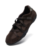 ZANE X-STRAP SNEAKERS - CHOCO(CH)