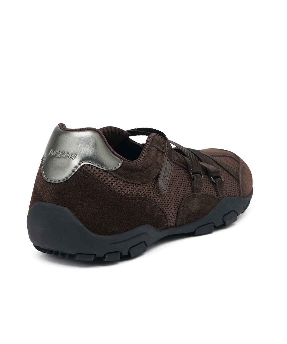 ZANE X-STRAP SNEAKERS - CHOCO(CH) UK3.5(230)