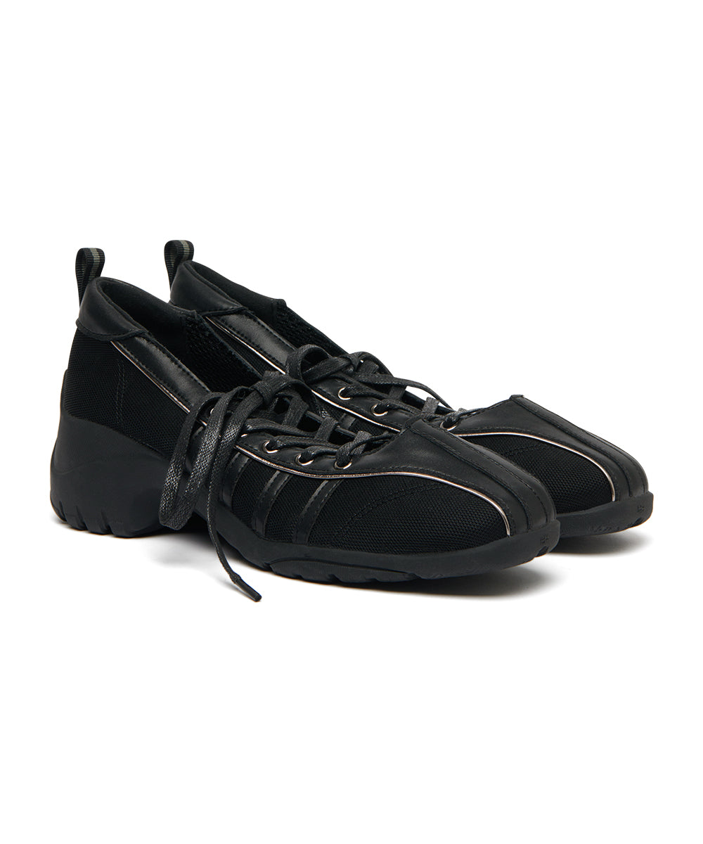 BLISS PLATFORM LACEUP SNEAKERS - BLACK(BK) UK3.5(230)