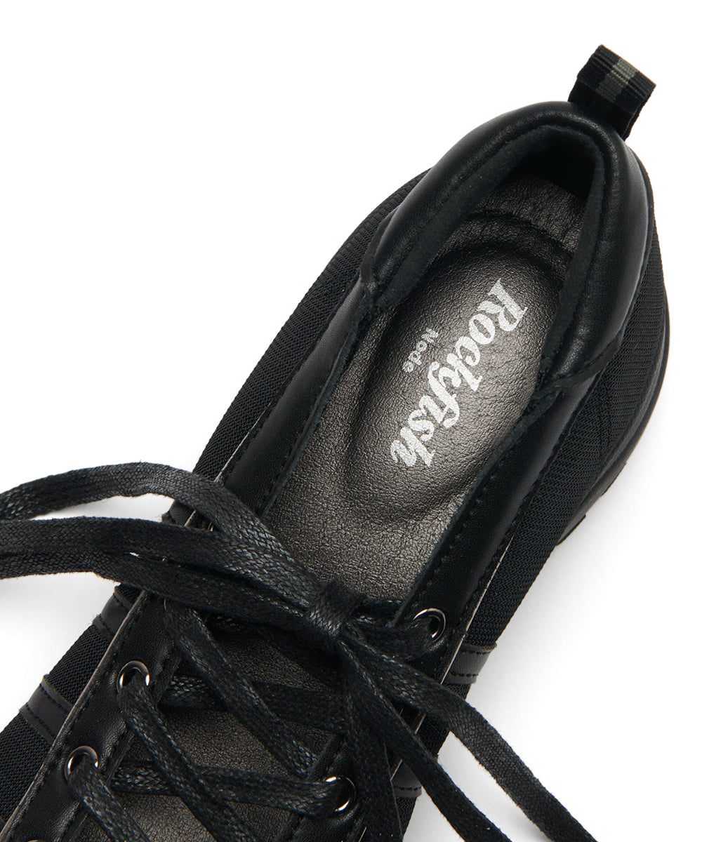 BLISS PLATFORM LACEUP SNEAKERS - BLACK(BK) UK3.5(230)