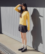 [NODE]BLISS PLATFORM LACEUP SNEAKERS - BLACK(BK)