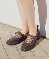 [NODE]BLISS PLATFORM LACEUP SNEAKERS - CHOCO(CH)