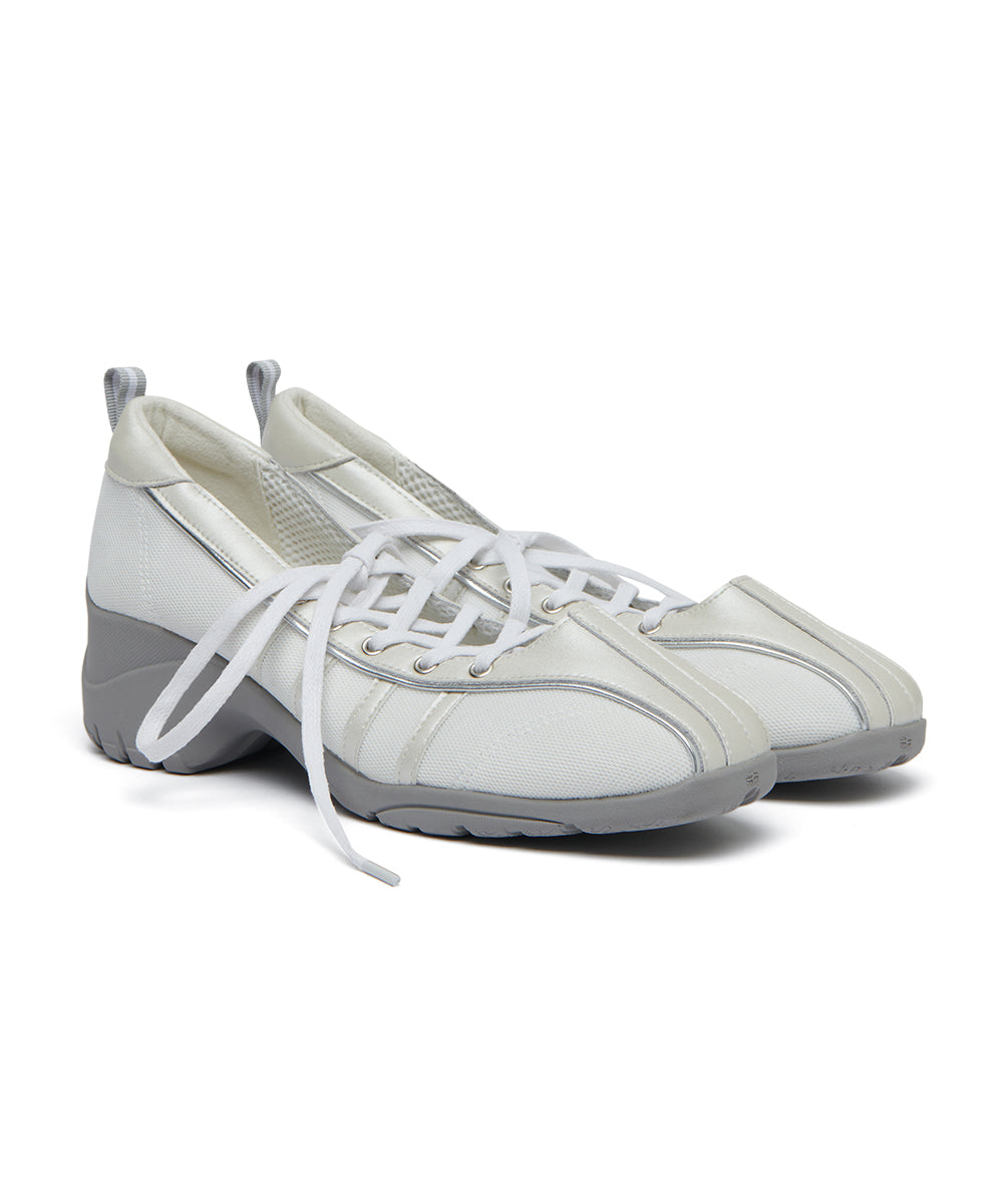 BLISS PLATFORM LACEUP SNEAKERS - CREAM PEARL(CM) UK3.5(230)