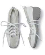 [NODE]BLISS PLATFORM LACEUP SNEAKERS - CREAM PEARL(CM)