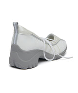 [NODE]BLISS PLATFORM LACEUP SNEAKERS - CREAM PEARL(CM)