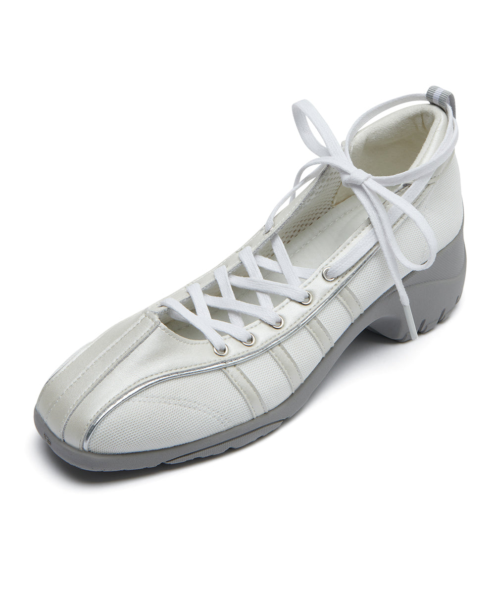 BLISS PLATFORM LACEUP SNEAKERS - CREAM PEARL(CM) UK3.5(230)