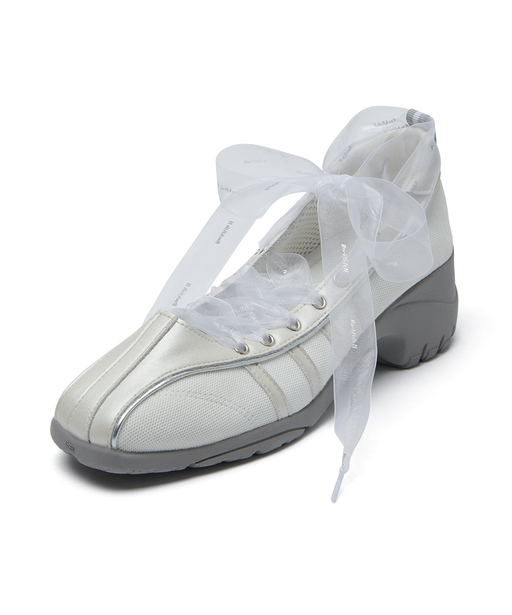 BLISS PLATFORM LACEUP SNEAKERS - CREAM PEARL(CM) UK3.5(230)