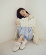 [NODE]BLISS PLATFORM LACEUP SNEAKERS - CREAM PEARL(CM)