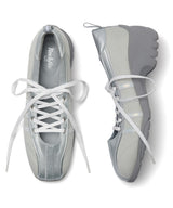 [NODE]BLISS PLATFORM LACEUP SNEAKERS - SILVER