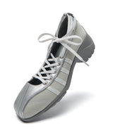 [NODE]BLISS PLATFORM LACEUP SNEAKERS - SILVER