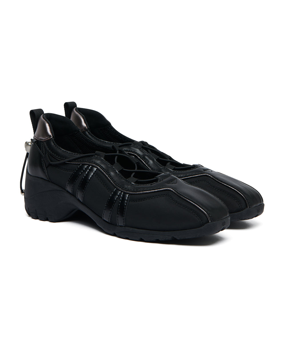 BLISS PLATFORM STRING SNEAKERS - BLACK UK3.5(230)
