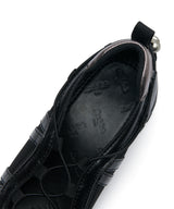 [NODE]BLISS PLATFORM STRING SNEAKERS - BLACK