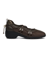 [NODE]BLISS PLATFORM STRING SNEAKERS - BROWN