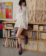 [NODE]BLISS PLATFORM STRING SNEAKERS - BROWN