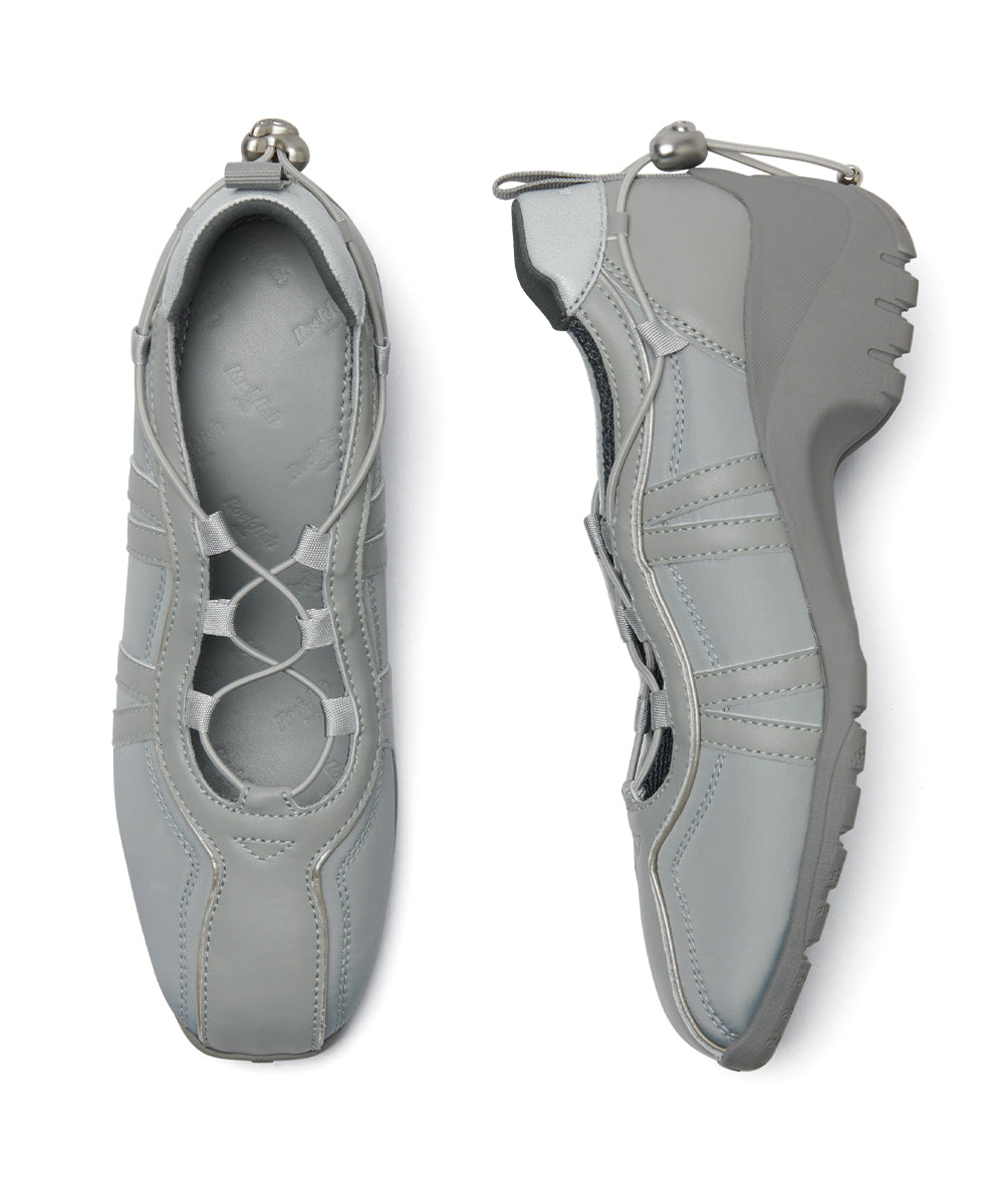 BLISS PLATFORM STRING SNEAKERS - BLUE GREY UK3.5(230)