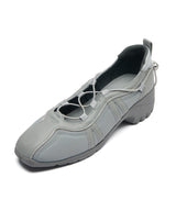 [NODE]BLISS PLATFORM STRING SNEAKERS - BLUE GREY