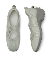 [NODE]BLISS PLATFORM STRING SNEAKERS - SAGE