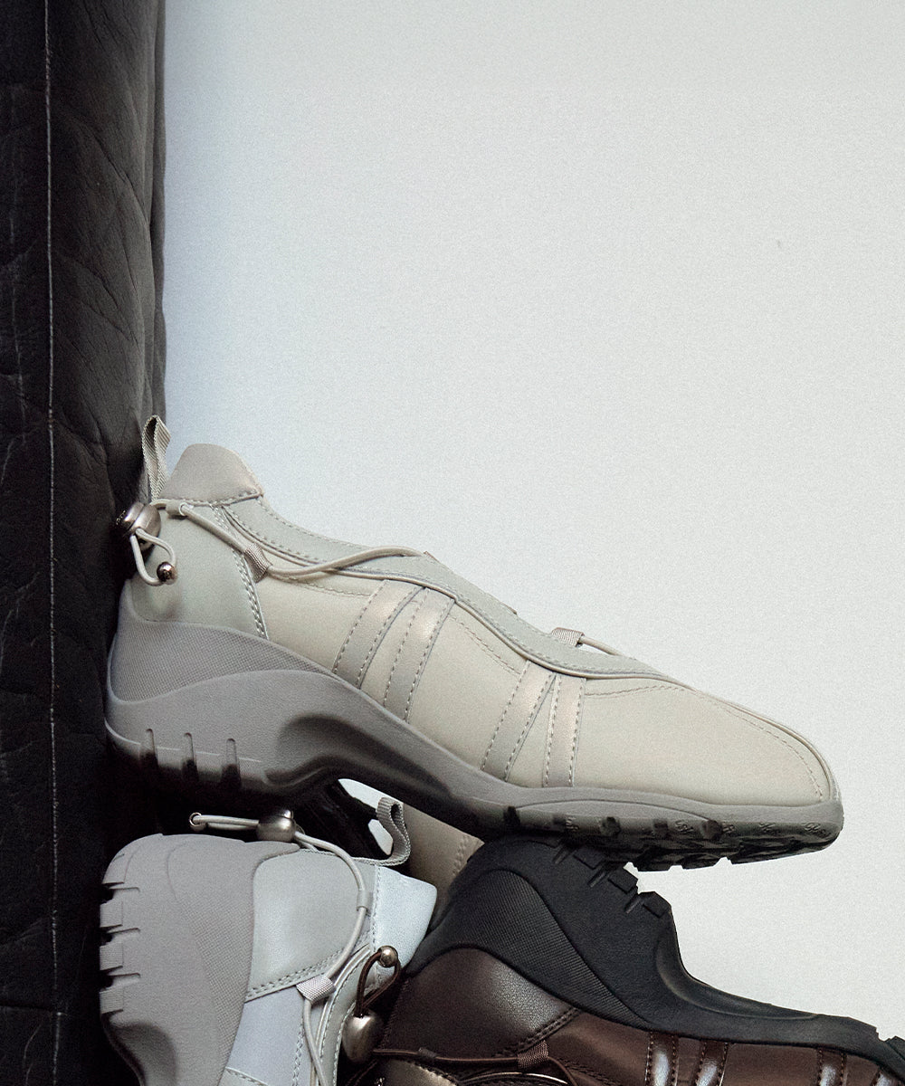 BLISS PLATFORM STRING SNEAKERS - SAGE UK3.5(230)