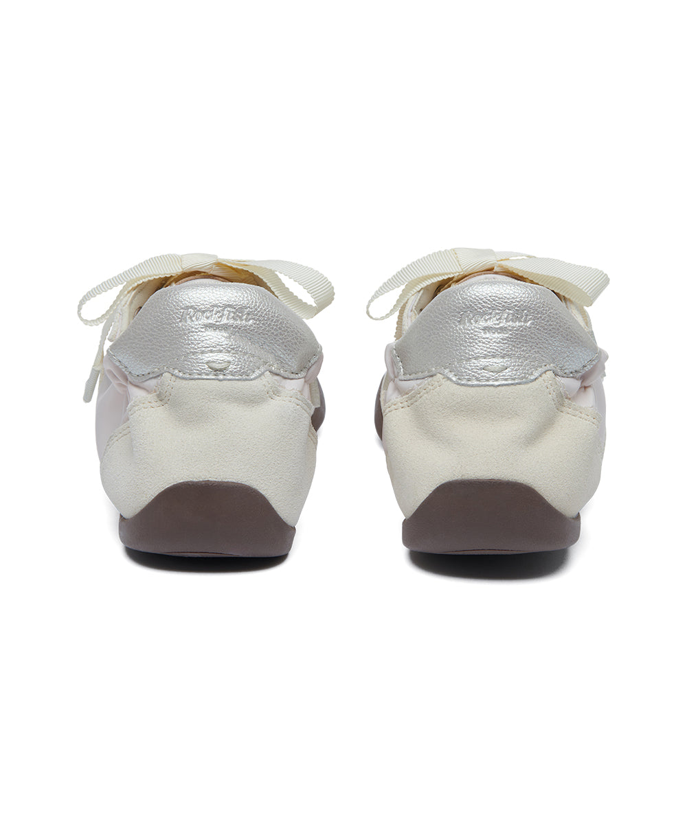 SCRUNCH FLAT SNEAKERS - BEIGE(BG) UK3.5(230)