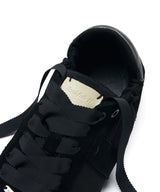 [NODE]SCRUNCH FLAT SNEAKERS - BLACK(BK)