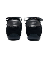 [NODE]SCRUNCH FLAT SNEAKERS - BLACK(BK)