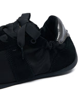 [NODE]SCRUNCH FLAT SNEAKERS - BLACK(BK)