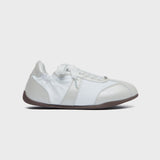 [NODE]SCRUNCH FLAT SNEAKERS - CREAM PEARL(CM)
